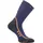 Unisex Kinder Kids Trekking Mid Socks B blue/Flame 28-30 EU