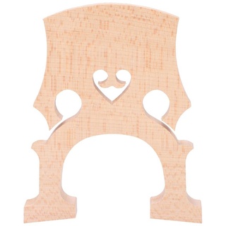 cello steg,Cello Steg,Cello Brücke 4/4,Steg Cello,Cello Steg 4/4 3/4 Cello Ahornbrücke Ahorn Holz Selbsteinstellend Eingebaute Brücke Musikinstrument Ersatz Zubehör(4/4)