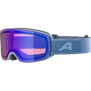 Alpina Nakiska Q smoke-blue matt mirror blue (81) one size