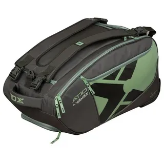 Nox-Xtreme Nox At10 Competition Trolley Padelschlägertasche - Silber,Schwarz