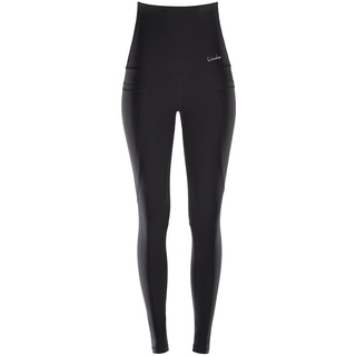 Winshape Damen Functional Power Shape Tights “high Waist” Hwl114 Leggings, Schwarz, L EU