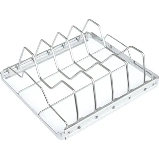 TAINO Spare-Ribs-Halter Edelstahl