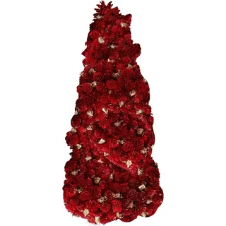 Rituali Domestici Weihnachtsdekoration Weihnachtsbaum H219600004 - Gold, Rot