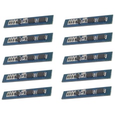 ZkeeShop 10Pcs 2S 3A 7.4V 8.4V Lithium Battery Protection Board Module 18650 Charger Protection Module BMS Compatible for Li-ion Lithium Battery Cell Pack