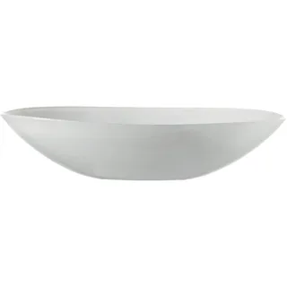 LEONARDO Schale »ALABASTRO« aus Glas oval, 32 cm, weiß