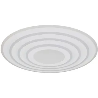 Led-Deckenleuchte , Opal, Weiß, Chromfarben , Metall, Kunststoff , 6.7 cm , 3 Helligkeitsstufen, Farben fixierbar, Smartphone-Steuerung , Lampen & Leuchten, Innenbeleuchtung, Smart-Home-Lampen, Smart Home Deckenleuchten