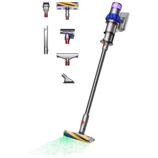 Dyson V15 Detect Fluffy Blau/Nickel