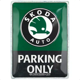 Nostalgic Art Nostalgic-Art Blechschild, Mehrfarbig, Metall, Rechteckig, 30x40x0.2 cm, Dekoration, Skulpturen & Dekoobjekte, Wanddeko