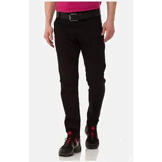 Cipo & Baxx Chinohose, schwarz