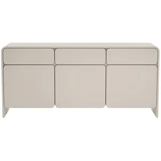 Selsey Sideboard Lummo 156 x 72,5 x 39 cm Kaschmirgrau / Taupe