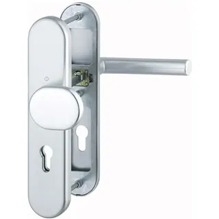 HOPPE Schutzgarnitur Amsterdam Aluminium grau