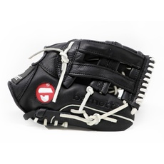 GL-120 REG schwarz Baseballhandschuh, Leder, Wettkampf, Infield, Baseball (Rechte Hand Wurf)