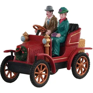 Lemax 93426 Christmas Village First Car In Town