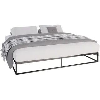 CLP Metallbett Scala 200 x 200 cm Schwarz