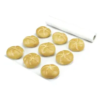 SCHNEIDER Super Extra Backtrennpapier, gerollt, Gebleichtes Backpapier beidseitig silikonisiert und mehrmals verwendbar, 1 Rolle = Maße (B x L): 500 mm x 200 m, 41 g/m2