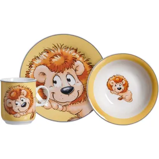 Ritzenhoff & Breker Ritzenhoff & Breker, Kindergeschirr + Kinderbesteck, Happy Zoo Löwe