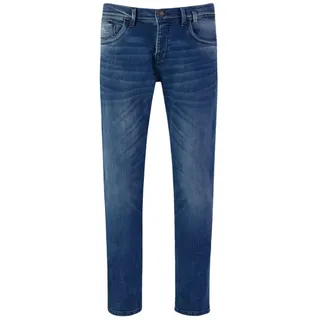 LTB JEANS Herren Jeans Slim SERVANDO X D - Herren Slim Jeans mit Knopfleiste und Stretch - SERVANDO X D Used Jeanshose in Blau W29/L30