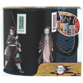 ABYstyle Thermoeffekttasse 0,46 l Schwarz