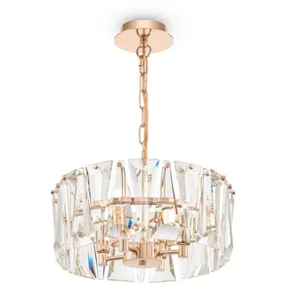 Maytoni Puntes 4-flg. 23,8 cm rund gold