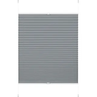 GARDINIA Plissee Greta 90 x 130 cm Rauchblau