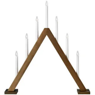 Markslöjd Weihnachtspyramide , Hellbraun , Holz , Kiefer , 57.5x62x8 cm , zum Stellen , Dekoration, Weihnachtsdekoration, Weihnachtsbeleuchtung