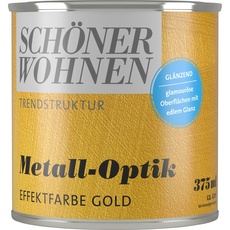 Bild Metall-Optik glänzend Gold 375 ml