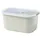 Frischhaltedose rechteckig nordic white 0,45 l