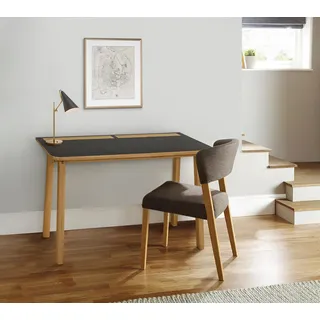 WoodMan Schreibtisch Mati braun