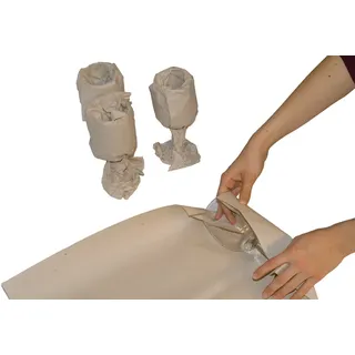SMARTBOXPRO Packseide auf Bögen (B)500 x (T)750 mm grau