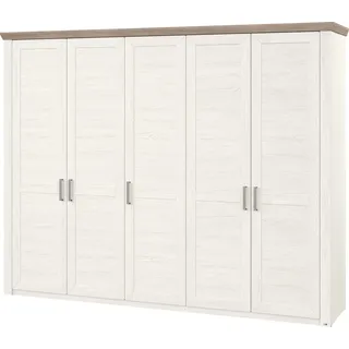 Set One by Musterring Kleiderschrank York Schlafen 270 x 210 x 62 cm Weiß