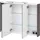 Trient 90 cm braun mit LED-Beleuchtung
