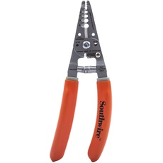 Southwire Tools & Equipment S612STR 4-10 AWG SOL & 6-12 AWG STR Ergonomic Handles Wire Stripper/Cutter