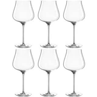 Leonardo Gläserset , Klar , Glas , 6-teilig , 770 ml , Gläser, Gläsersets