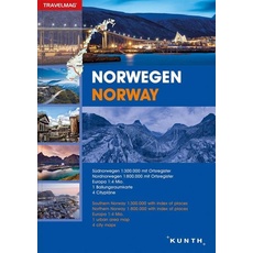 Reiseatlas Norwegen 1:300.000