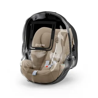 Cybex Regenverdeck, Für Babyschale Aton und Cloud, Transparent/black