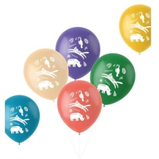 Folat BV Latex Balloons Wild Animals 6 pcs.
