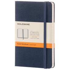 Bild Notizbuch Klassik fester Einband Pocket saphirblau, liniert