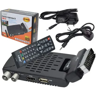 Digitaldecoder Scart Mit HDMI Full HD Mit Codec H.264 Linq T2-H264