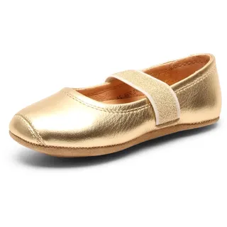 Bisgaard Ballet Geschlossene Ballerinas Gold 25