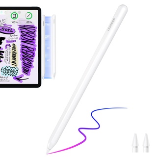 UGREEN Stift für iPad 2. Generation magnetisch kabellosladen Schnellladeleistung Neigungssensitivität Palm Rejection Stylus Pencil für iPad Pro 11" 4/3/2/1, 12,9" 6/5/4/3, iPad Air 4/5, iPad Mini 6