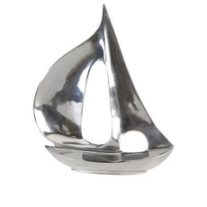 Bild Dekoobjekt »Skulptur Segel-Boot, silber«, aus Metall, maritim, in 2 Größen erhältlich, Wohnzimmer, silberfarben