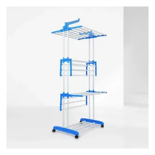 TALK-POINT Turm-Wäscheständer 18 m blau