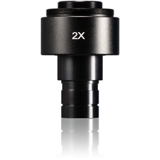 Bild von Mikroskop SLR-Kameraadapter 2X T2 23,2 mm zur Aufnahme Einer Spiegelreflex oder Systemkamera am Mikroskop, 5942080
