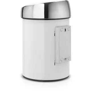 Brabantia Touch Bin 3 L mit Kunststoffeinsatz/White