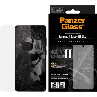 Panzer Glass PanzerGlass Ceramic Screen Protector Samsung Galaxy S26 Ultra | Ultra-Wide Fit w. EasyAligner