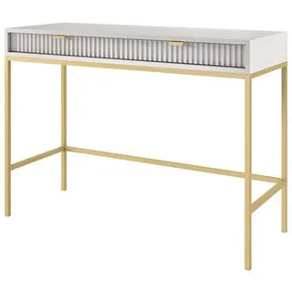 masseno Stellare Konsolentisch 104x78x50 cm Grau
