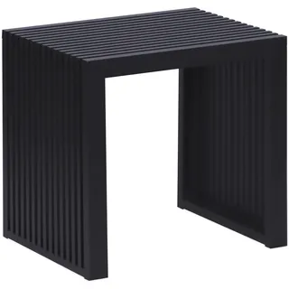 Relaxdays Schuhbank 39 x 13 x 33 cm schwarz / schwarz