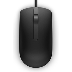 Dell Kit Mouse, USB, 2 Buttons (Kabelgebunden), Maus, Schwarz