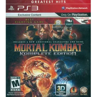 Warner Mortal Kombat Komplete Edition