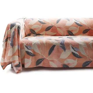 GUZZINI Classic - Tagesdecke 180x270 Mehrzweck 100% Perkalbaumwolle ÖkoTex-zertifiziert, Ideal auch Saunahandtuch, Hamamtuch und Strandtuch, Tischdecke Abwaschbar für Picknick und Bettwäsche Baumwolle